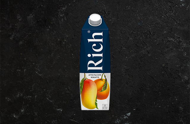 Сок Rich апельсин 1 л