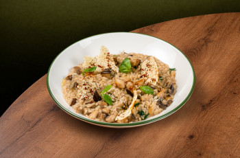 Ризотто с белыми грибами