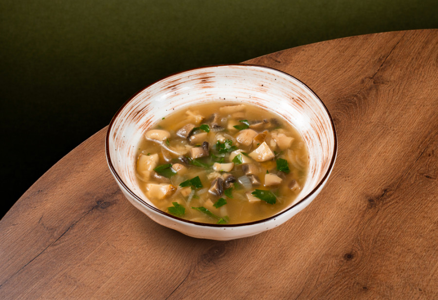 Суп с белыми грибами